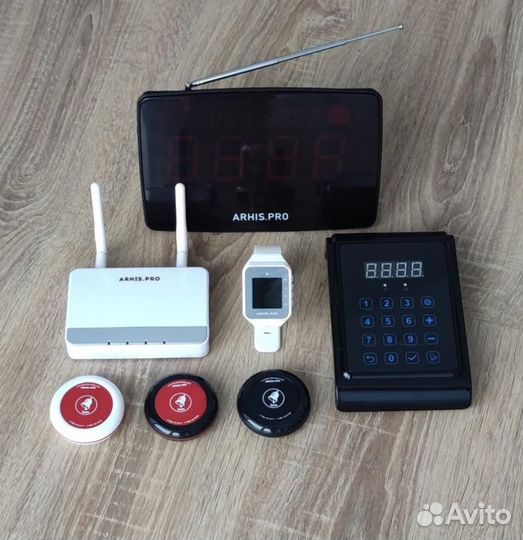 Кнопка вызова персонала и официанта в ассортименте