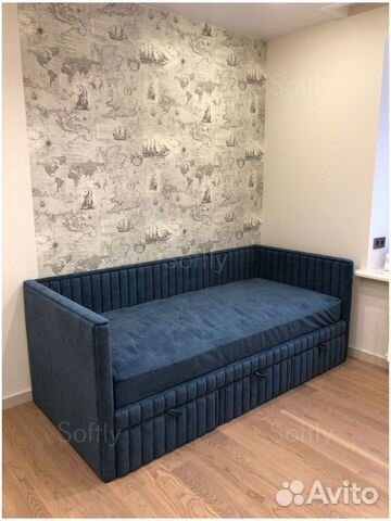 Детская кровать с мягкими бортиками