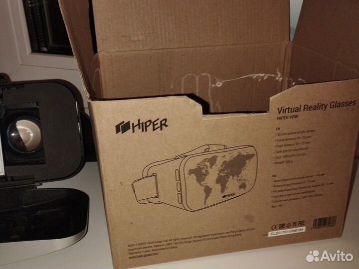 Очки виртуальной реальности для тлф