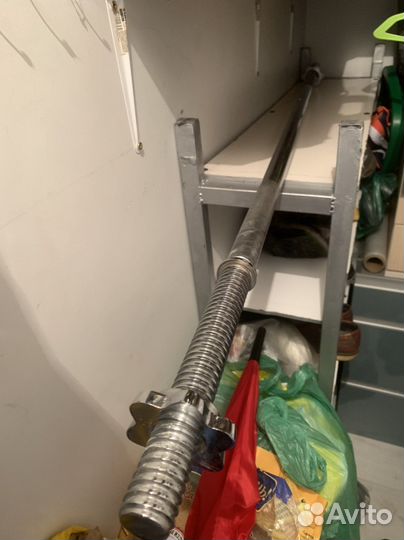 Штанга гриф блины бу