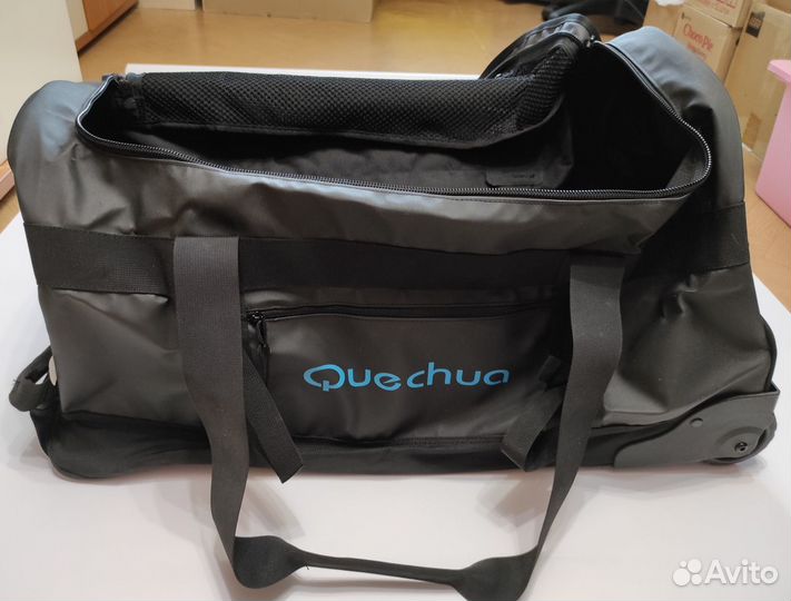 Сумка Quechua трекинговая на колесах 100 л