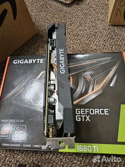Gigabyte GeForce GTX 1660 TI OC 6G gddr6