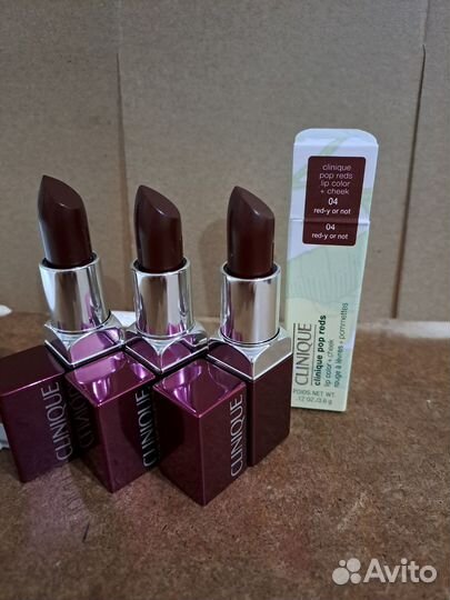 Помада для губ 04 red. Clinique