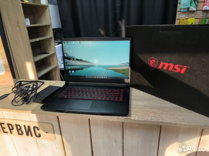 Игровой ноутбук Msi rtx 3060