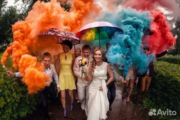 Цветной Дым для Фотосессии