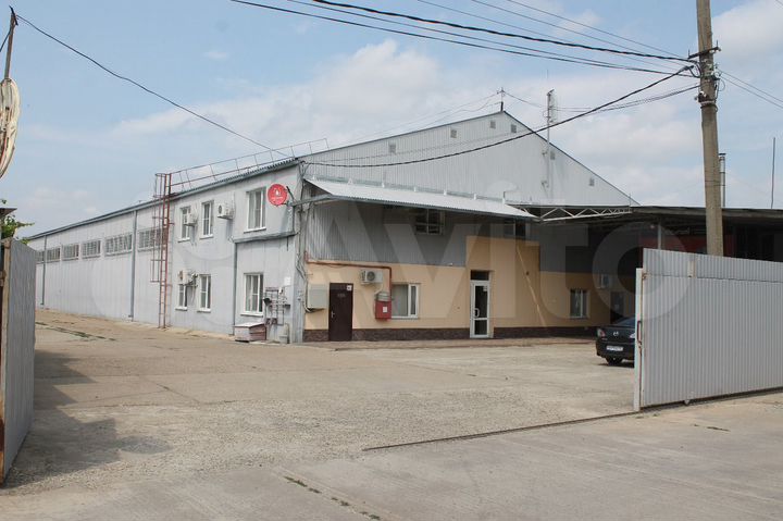 Производственно-складской комплекс с офисом, 1600