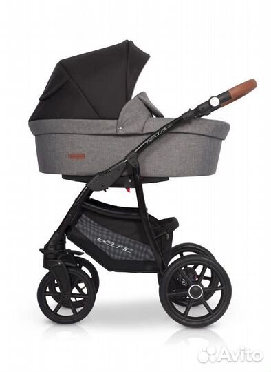 Коляска 3 в 1 bella lux