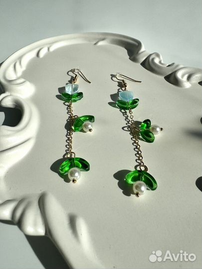 Серьги висячие