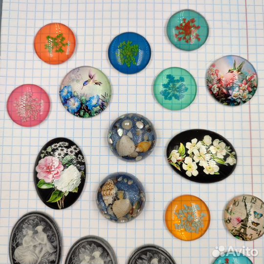 Кабошоны для рукоделия