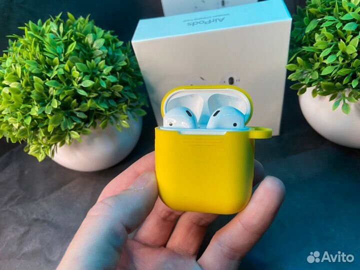 AirPods 2 Luxe (Чехол+Гарантия)