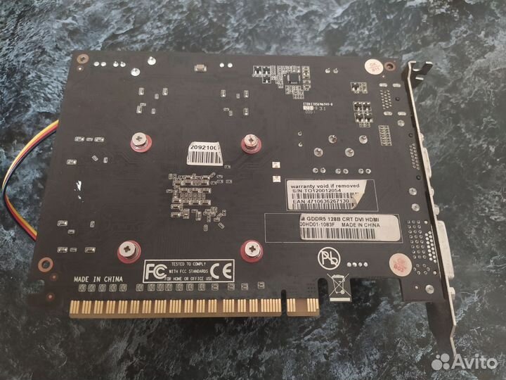 Видеокарта Palit gt 630 1gb