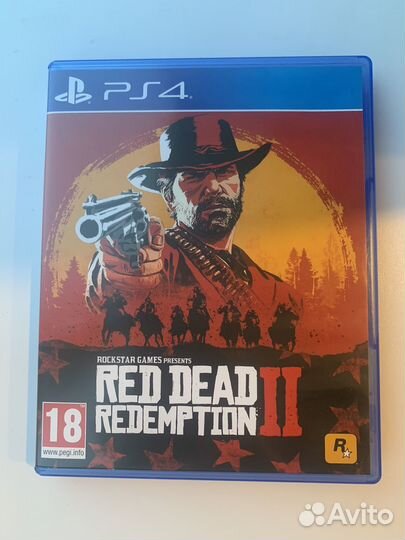 Read dead redemption 2 ps4 диск