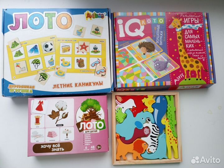 Лото разное, пазл кошки