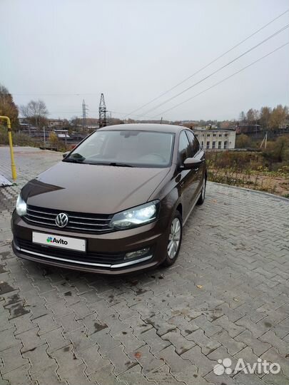 Volkswagen Polo 1.4 AMT, 2016, 173 500 км