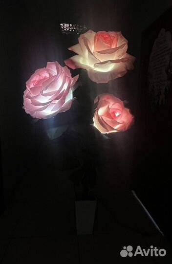 Светильник декоративный Розы