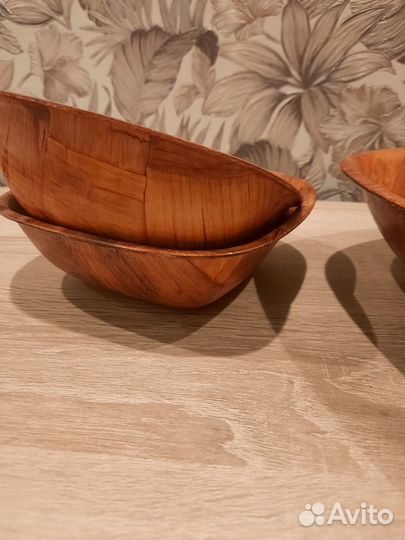 Набор посуды из бамбука