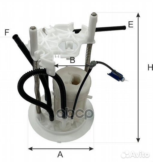 Фильтр топливный toyota land cruiser (GRJ200,UR