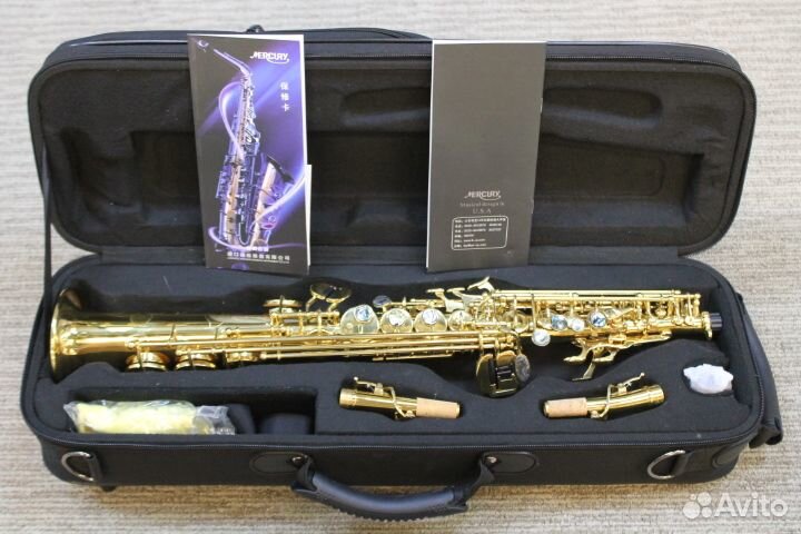 Прямой сопрано саксофон Mercury