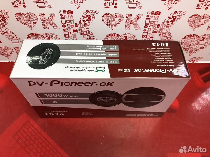 Колонки pioneerOK 1000W tmn03