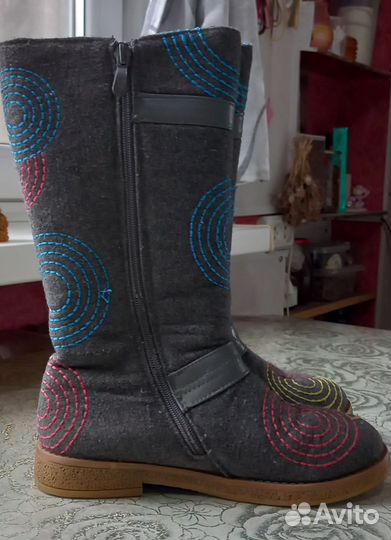 Сапоги зимние детские 23 размер