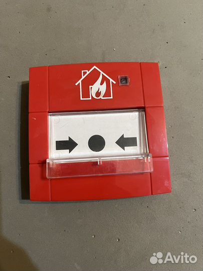 Пожарный извещатель ручной ипр-55К (красный)