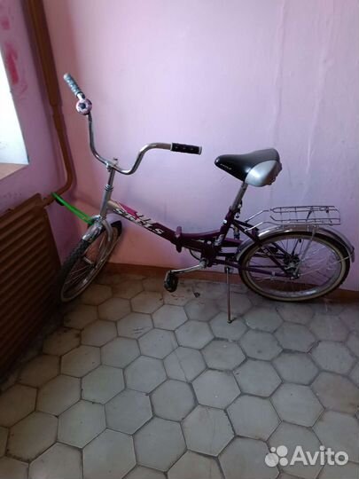 Велосипед stels складной