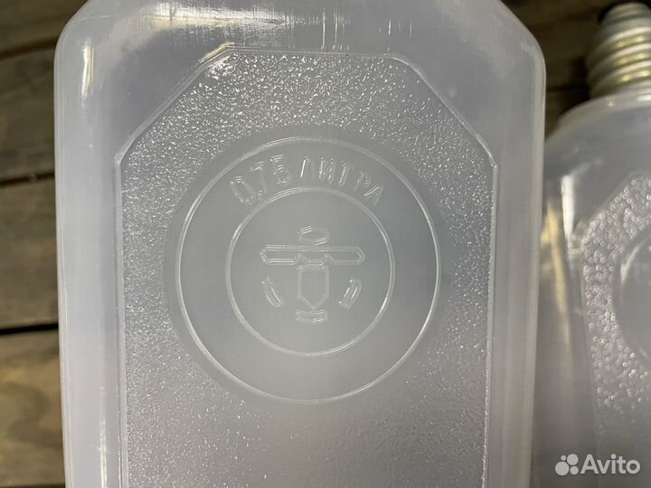 Фляжка пластик 0,75л