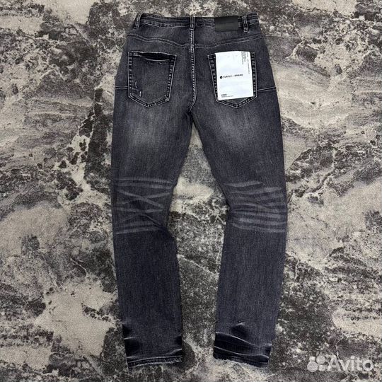 Джинсы Purple Brand PU112 Grey slim fit