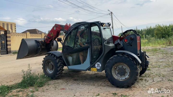 Телескопический погрузчик Weidemann T6025 CC70, 2012