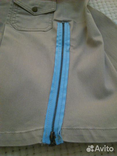 Оригинальная джинсовая юбка