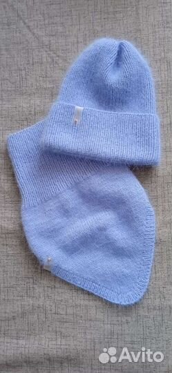 Комплект шапка и снуд