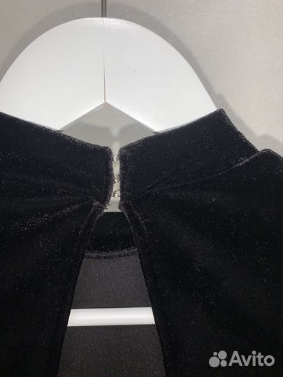 Платье бархатное