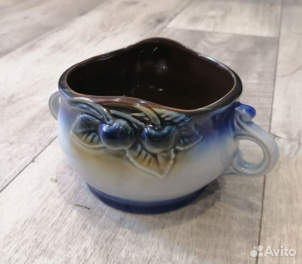 Фарфоровая фруктовница СССР