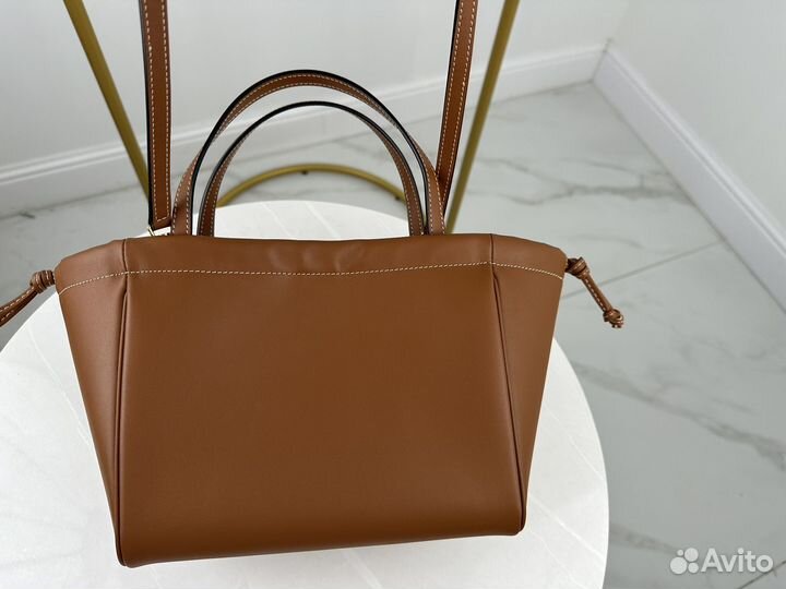 Сумка Celine коричневая кожа