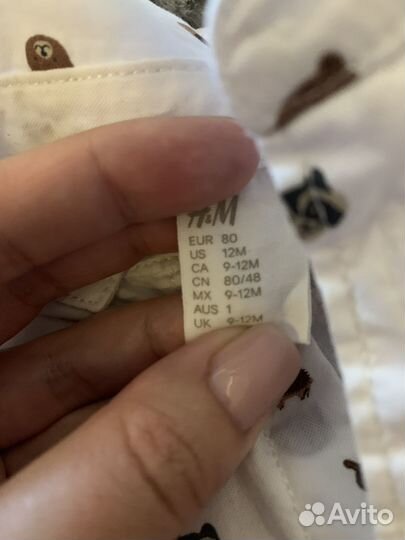 Рубашка для девочки H&M