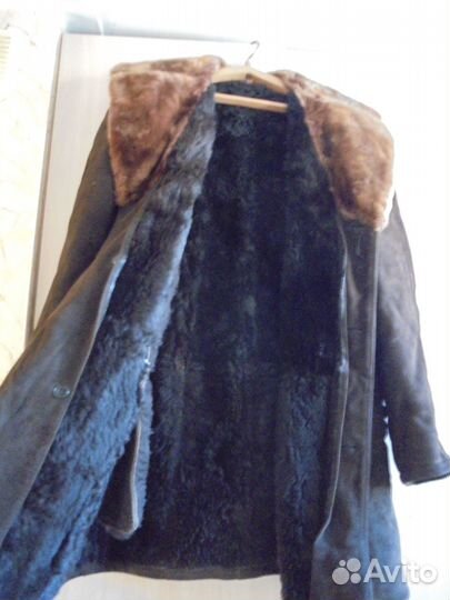 Дубленка натуральная мужская 48 50 размер
