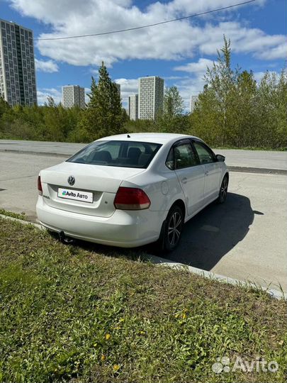 Volkswagen Polo 1.6 AT, 2012, 215 000 км