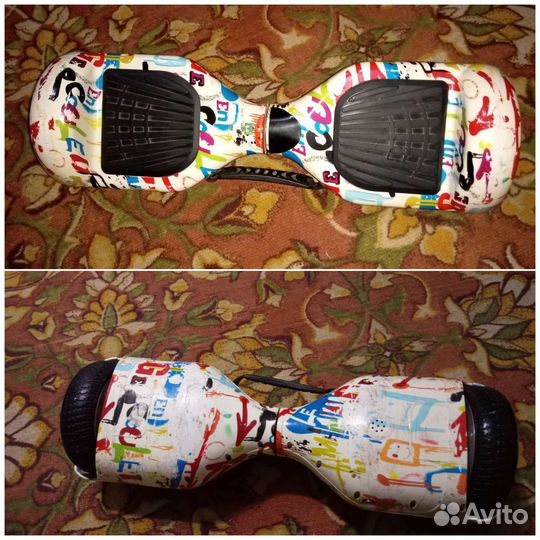 Гироскутер с ручкой бу