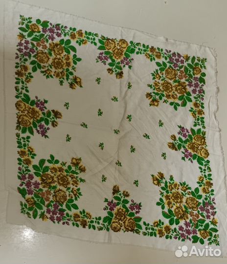 Разные Павловопосадские платки. Шали.Шерсть.СССР