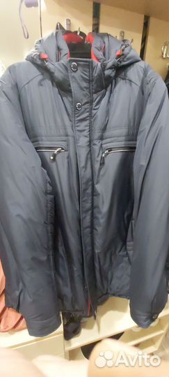 Мужская зимняя куртка размер 62 64 рост 186