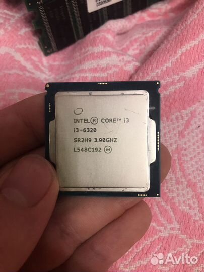 Процессор i3 6320