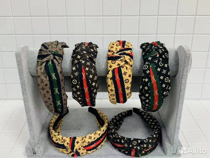 Ободок /Обруч для волос со стразами