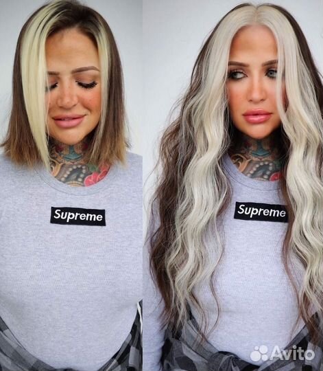 Наращивание волос. Загущение волос