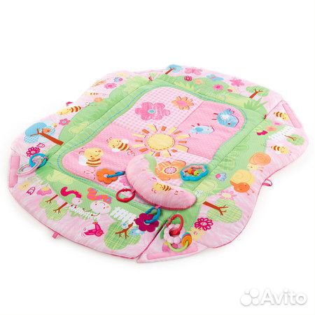 Развивающий коврик с бортиками 