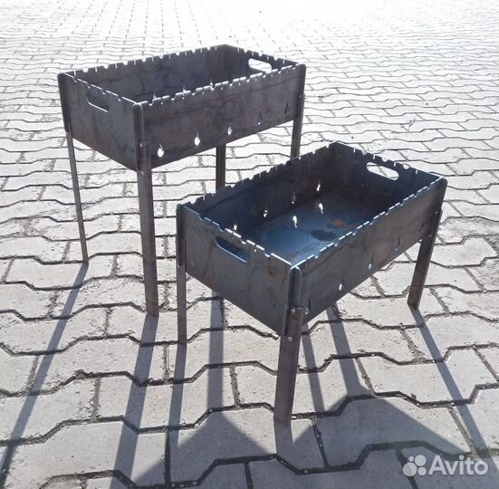 Мангал разборный, складной 8 видов+кочерга+уголь