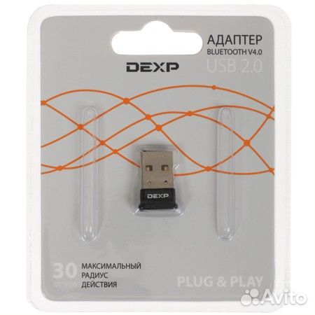 Bluetooth адаптер dexp AT-BT403A