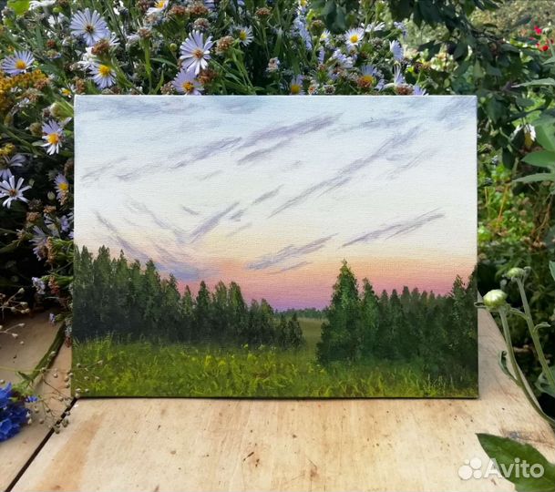 Картина акрил 