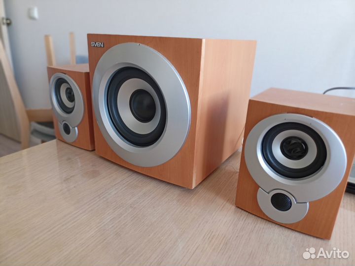 Sven колонки с сабвуфером