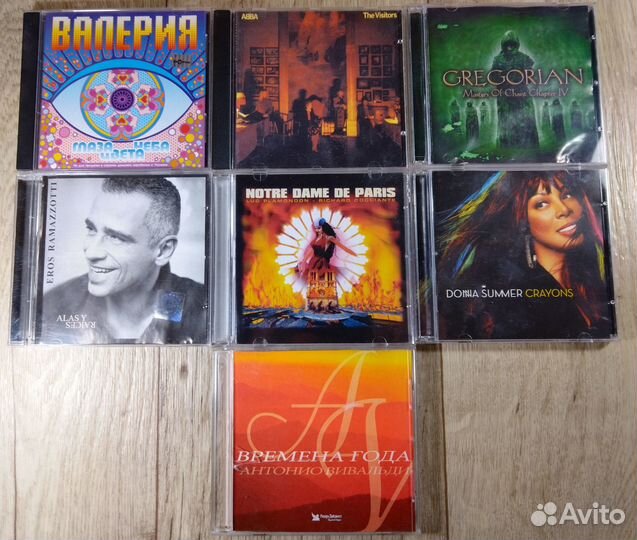 Кассеты, Audio CD, мр3 диски
