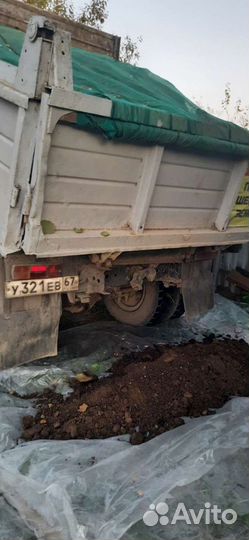 Грунт и почвогрунт универсальный, чернозём, навоз